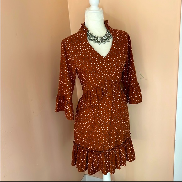 Vintage Polka Dot Dress - Picture 2 of 3